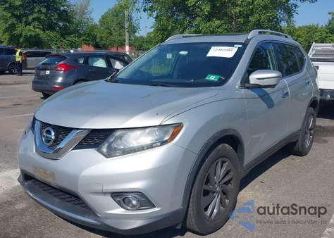 2016 Nissan Rogue S/Sl/Sv из США, поврежденный, VIN 5N1AT2MV3GC885814